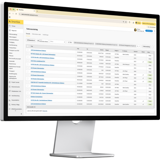 Fakturaunderlag webinar