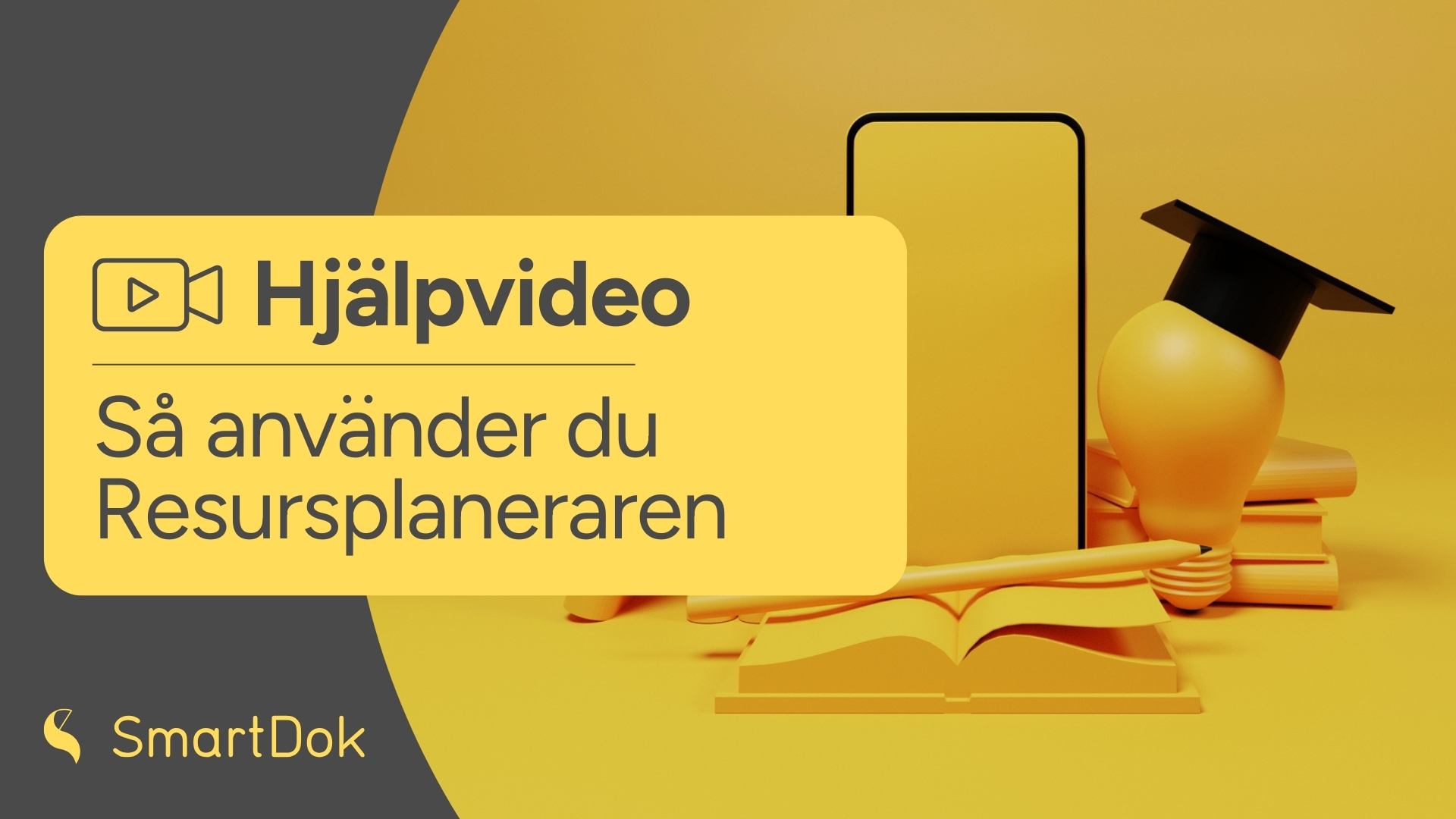 Hjälpvideo – Så använder du Resursplaneraren